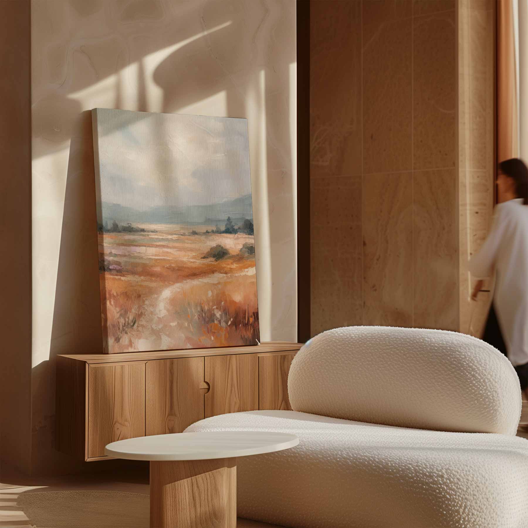 Herfstige Velden Kunstwerk-canvas-dibond-plexiglas-wanddecoratie-WallArtistic