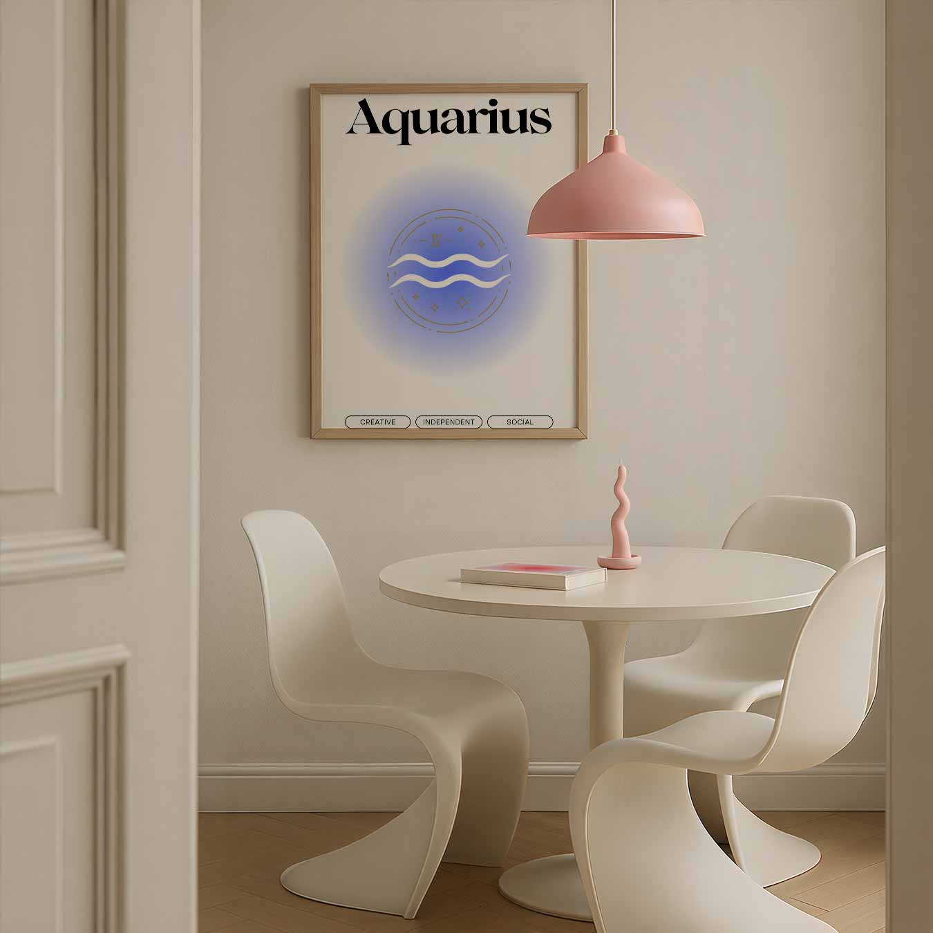 Aquarius Sterrenbeeld Poster-WallArtistic