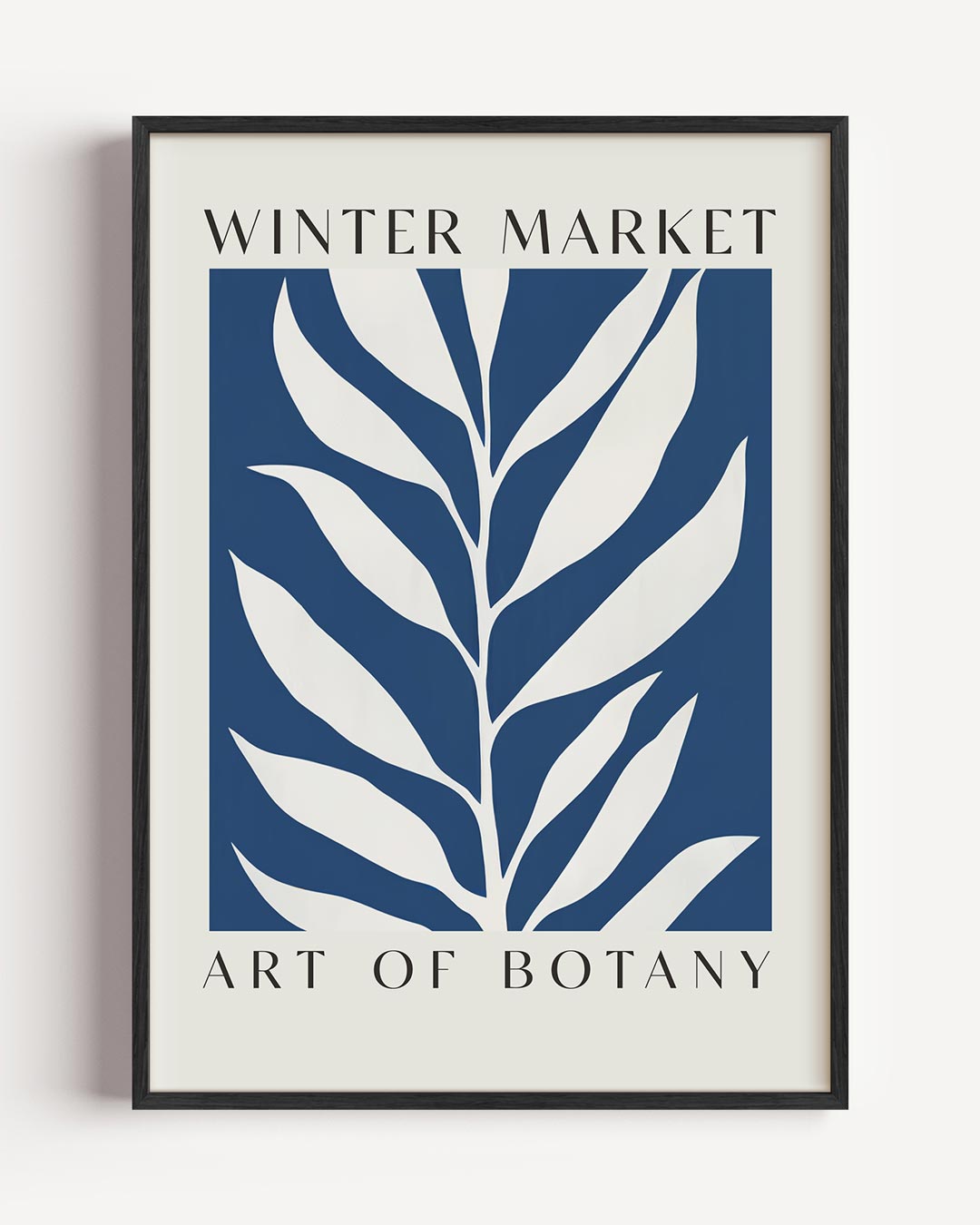 Botanische Wintermarkt Poster-WallArtistic