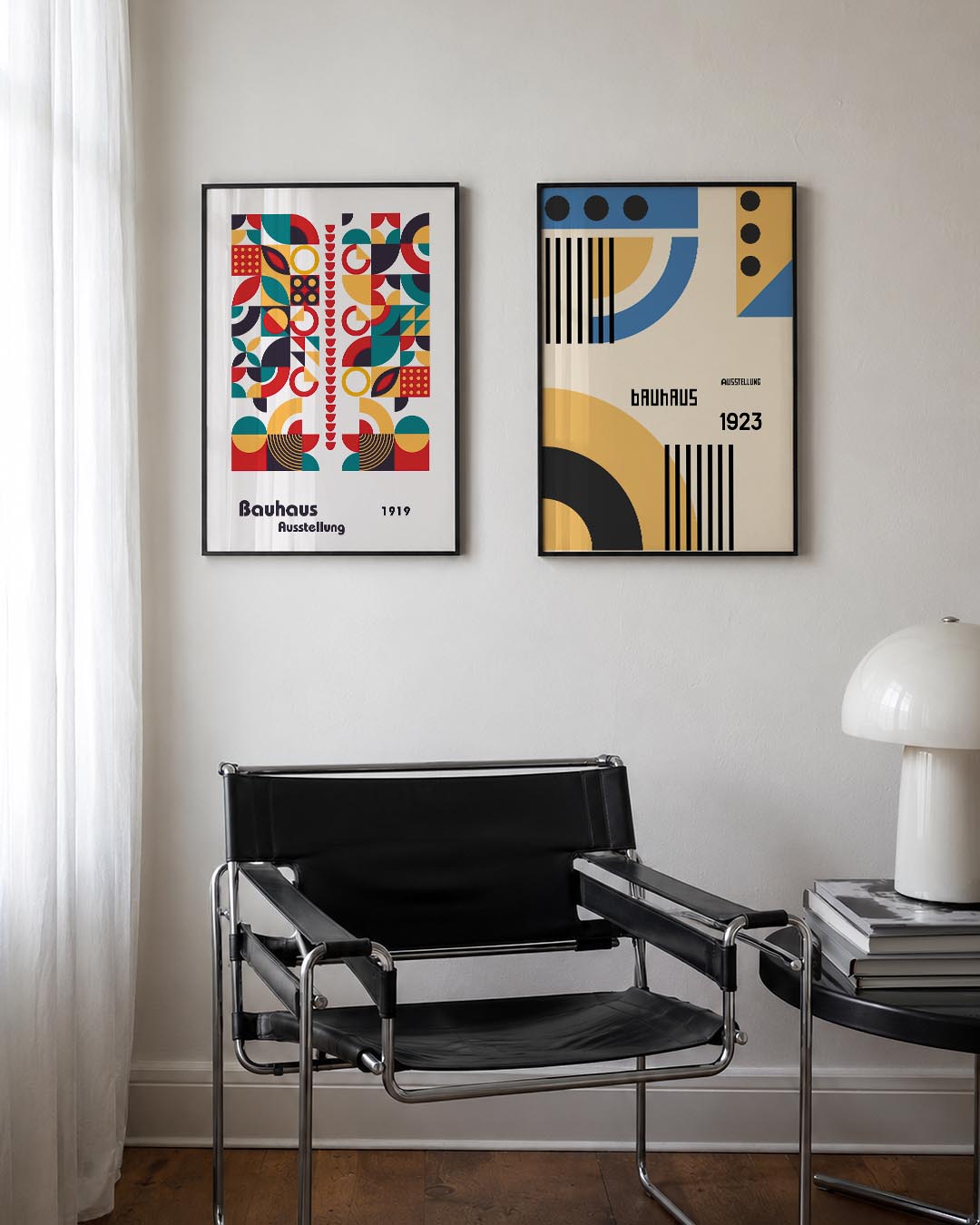Vormenspel en kleur Posterset