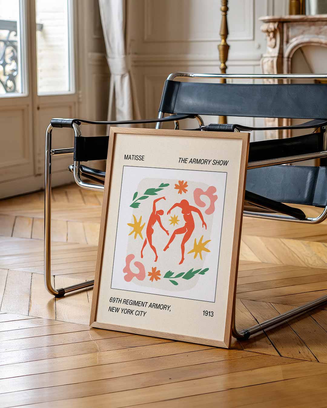 Artistieke Dans in Matisse Stijl Poster