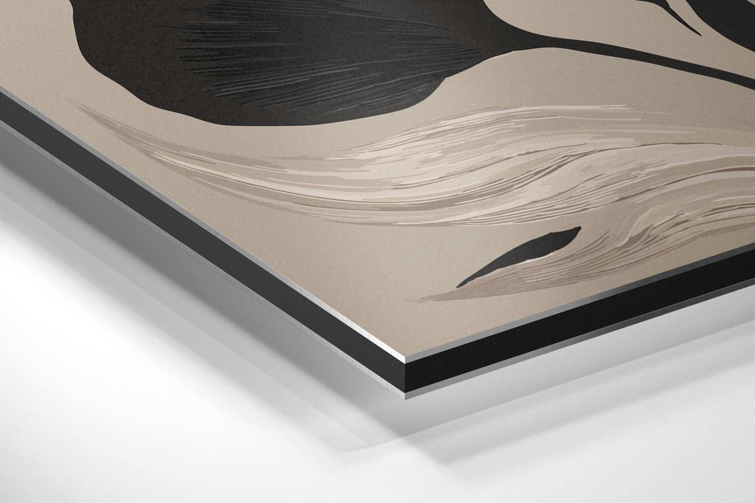 Abstracte Bloemenpracht Kunstwerk-canvas-dibond-plexiglas-wanddecoratie-WallArtistic
