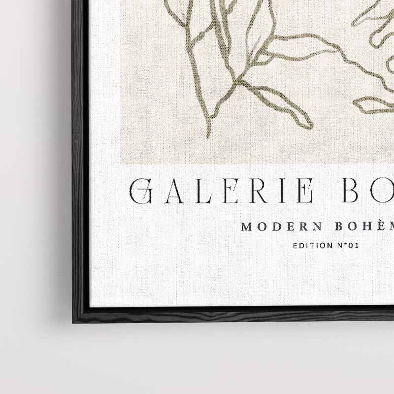 Boheemse Bloem Kunstwerk-canvas-dibond-plexiglas-wanddecoratie-WallArtistic