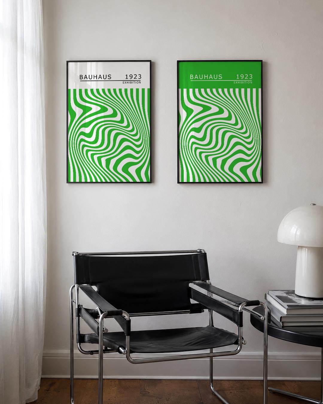 Golvende lijnen Posterset