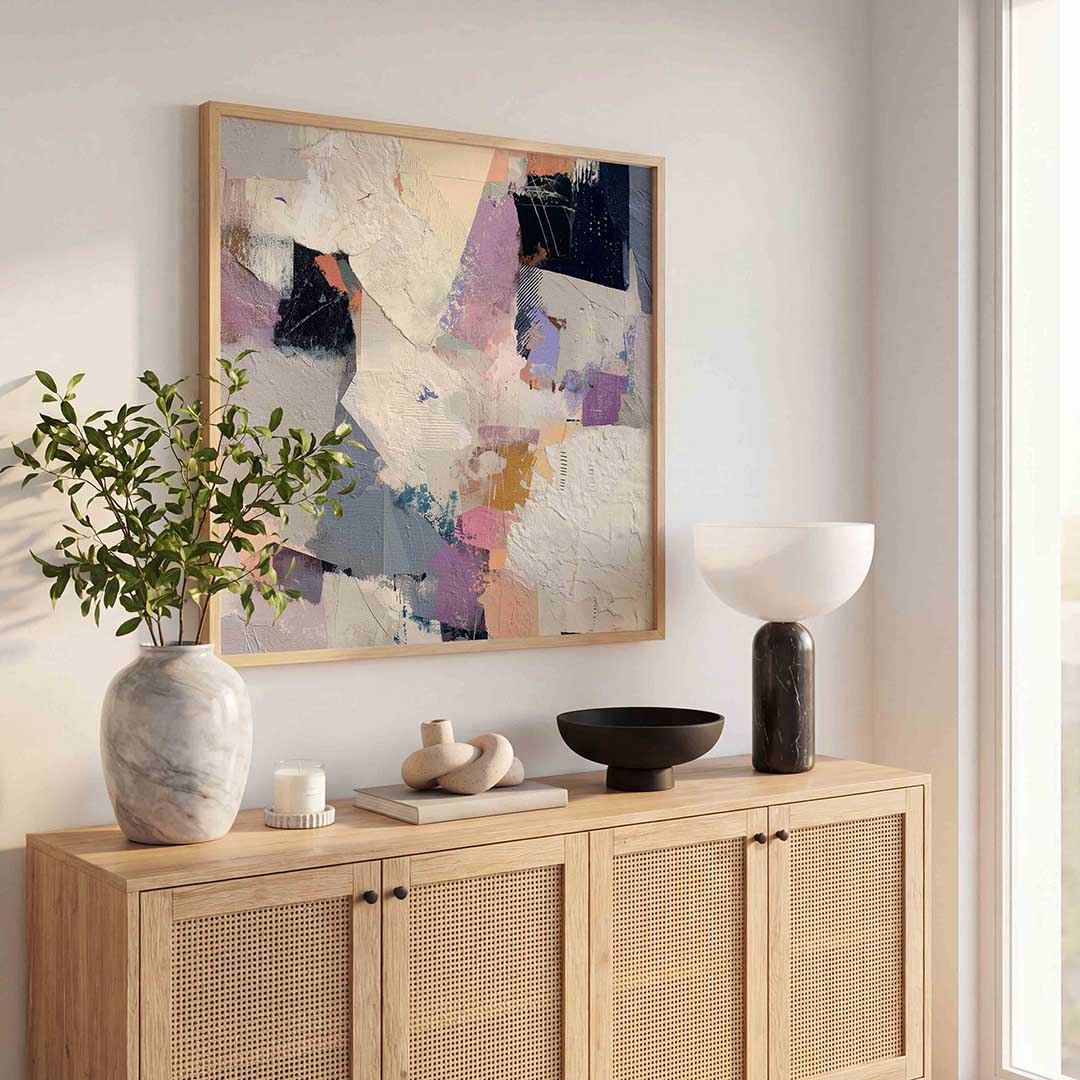 Abstracte vormen Poster