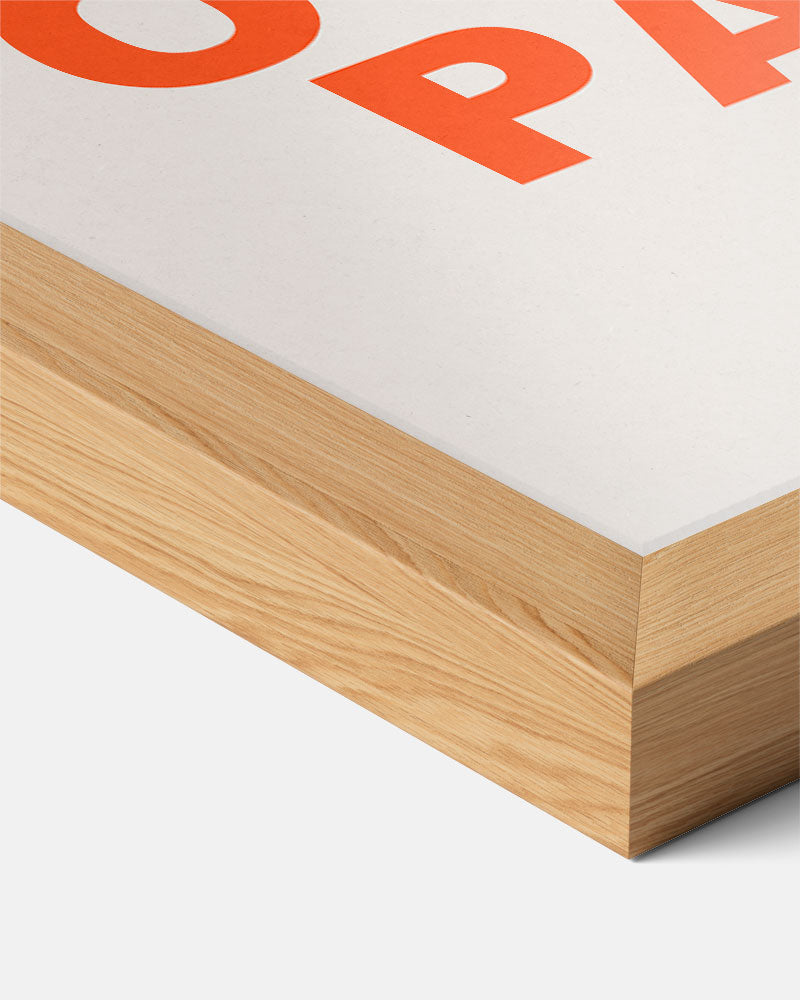 Zonnige Oesterparty Poster-WallArtistic