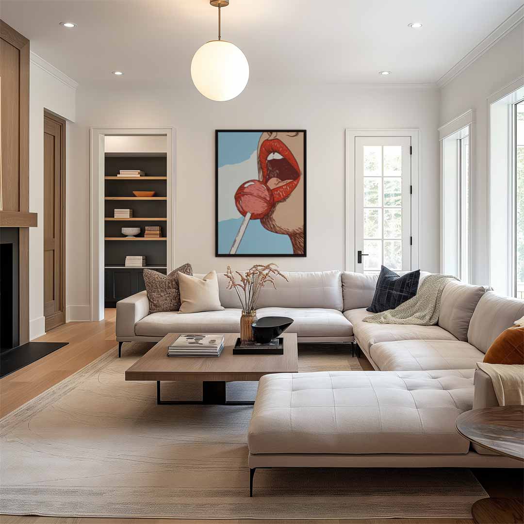 Zoete Verleiding Kunstwerk-canvas-dibond-plexiglas-wanddecoratie-WallArtistic