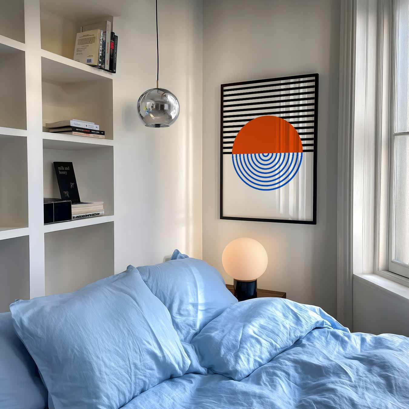 Retro Chique Geometrie Poster