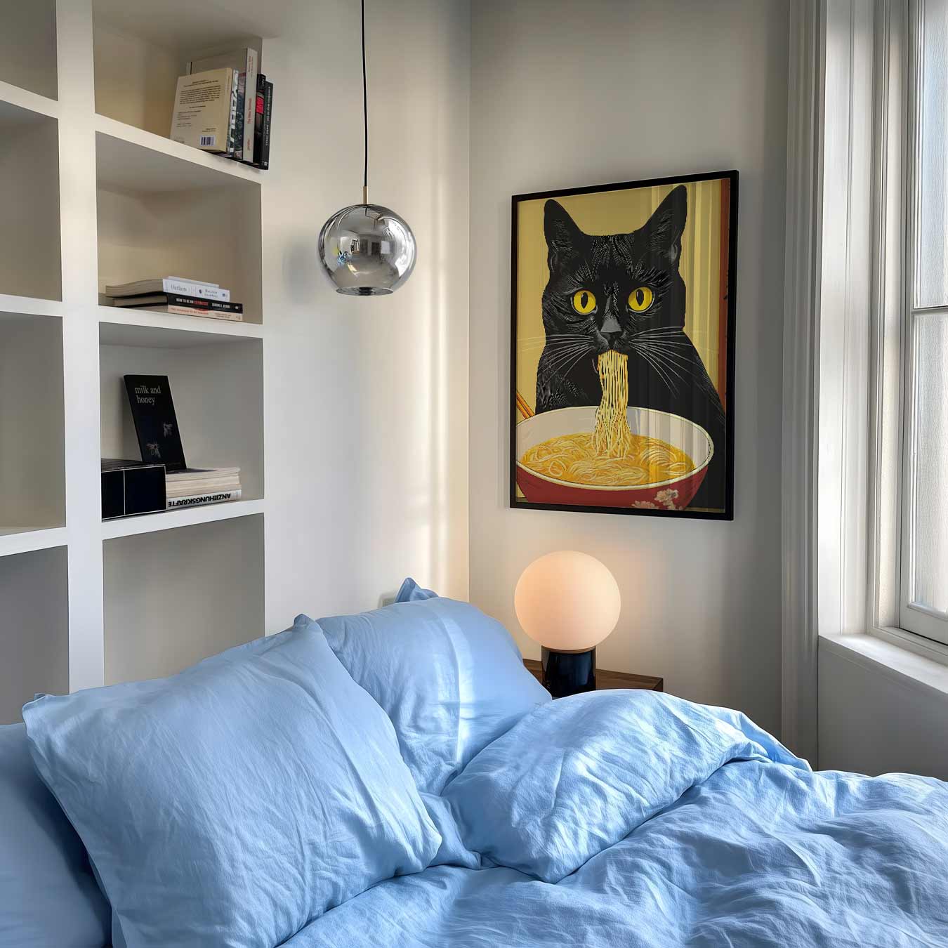 Kat met Noodles Poster