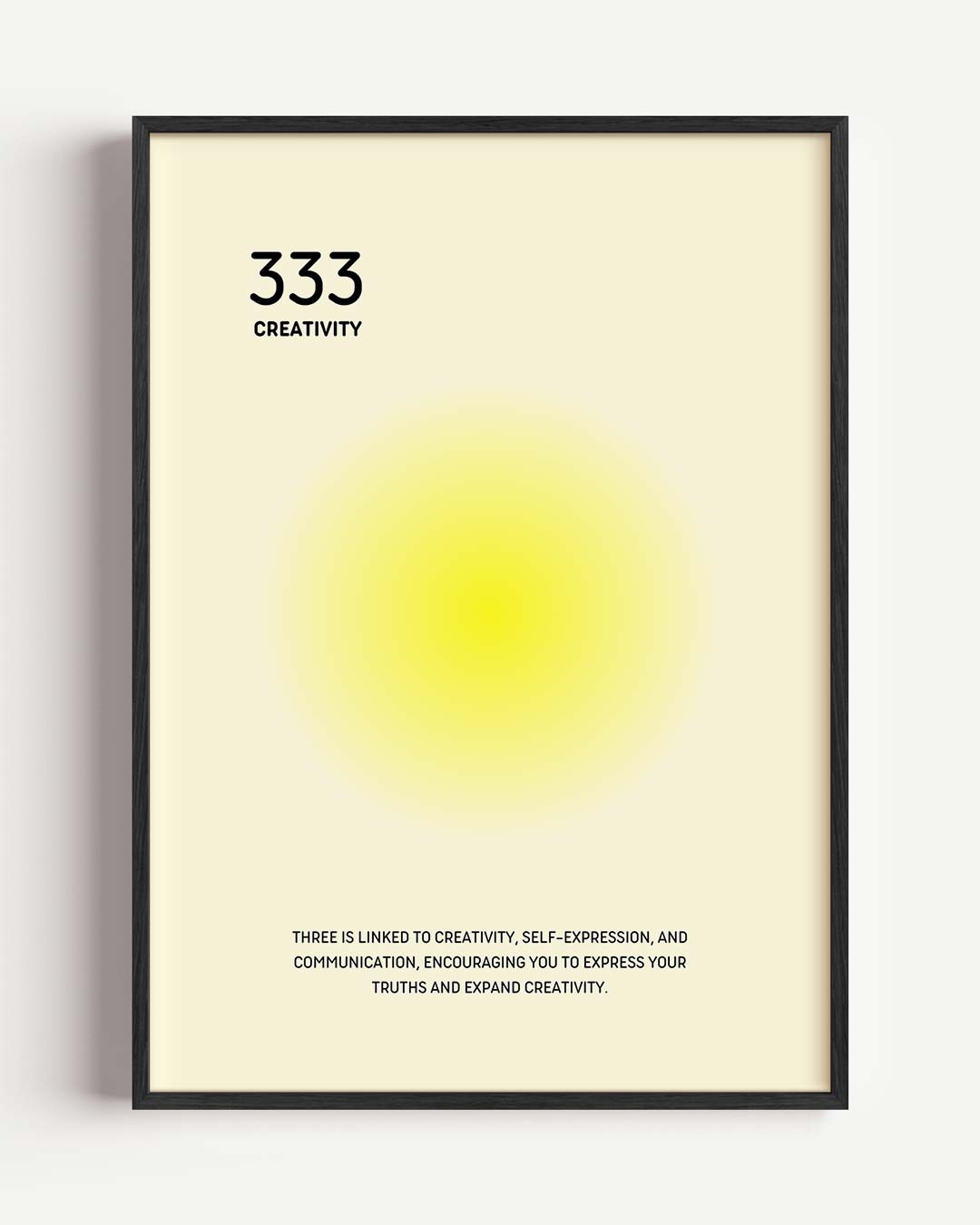 Inspiratieposter Creativiteit 333 Poster