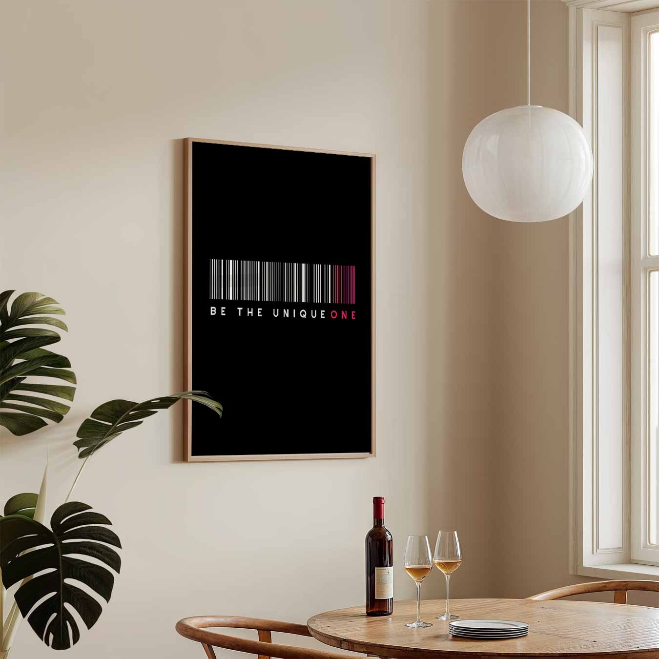 Be the Unique One Poster-WallArtistic