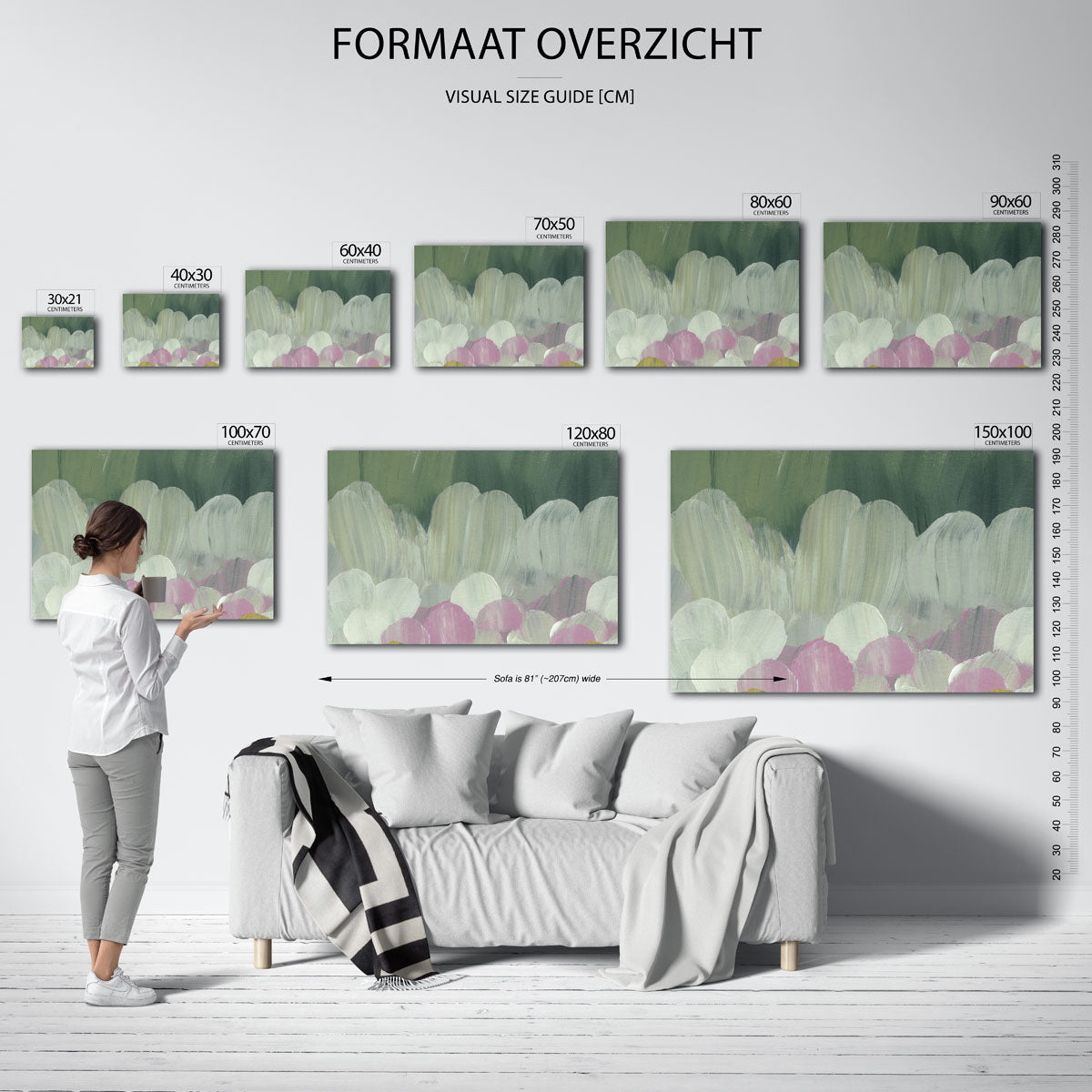 Bloemmotief Poster