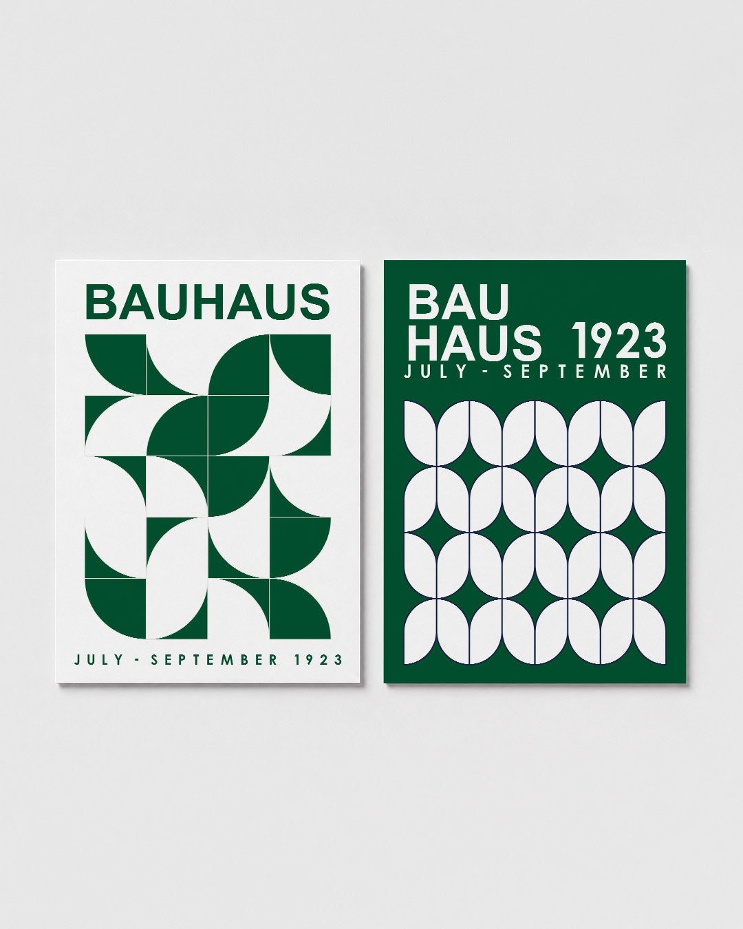 Vorm en kleurenspel Posterset