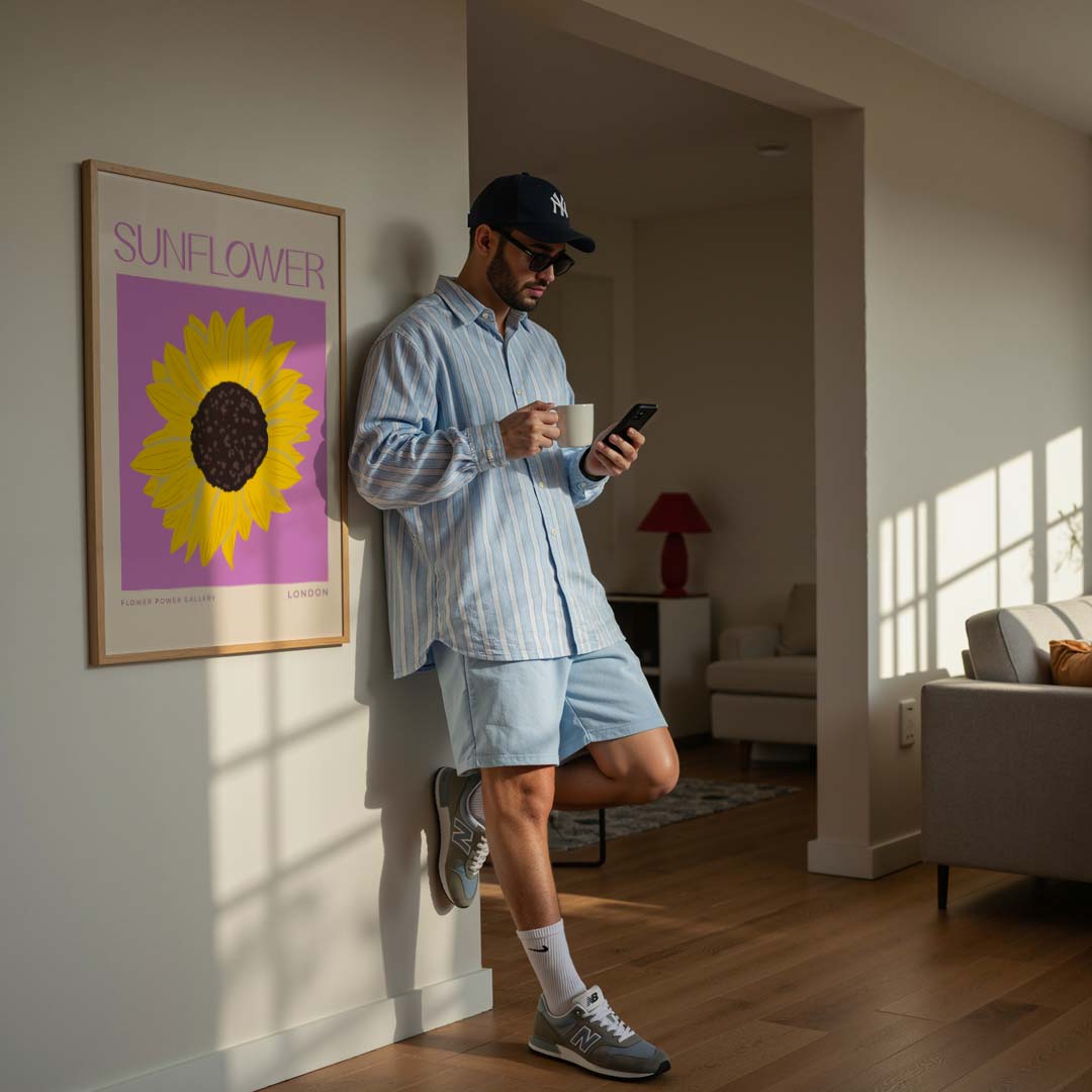 Zonnebloem Art Poster-WallArtistic