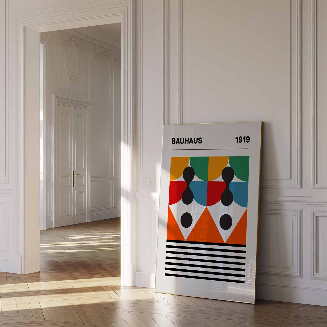 Bauhaus Stijlvolle Geometrische Poster