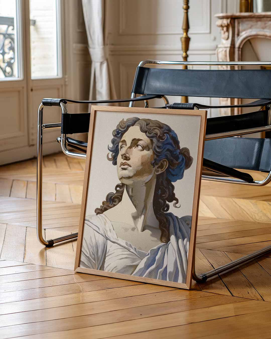 Klassieke Elegantie Portret Poster-WallArtistic