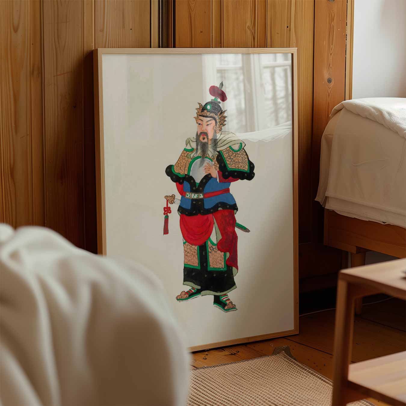 Oosterse Krijger Poster