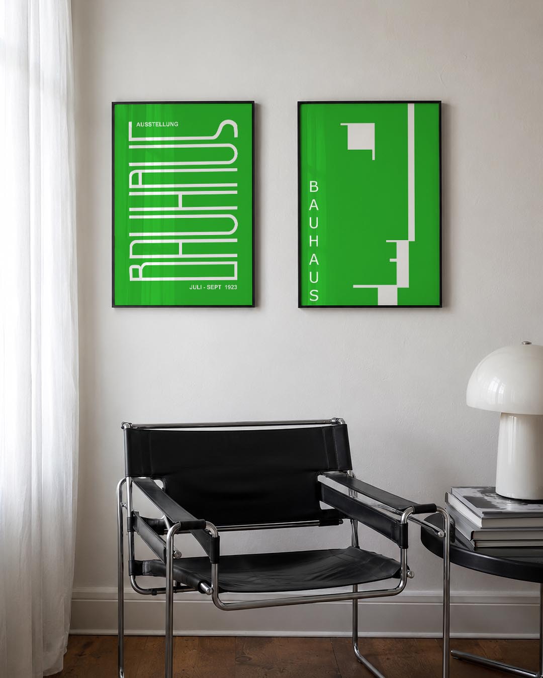 Lijnen en kleurvlakken Posterset