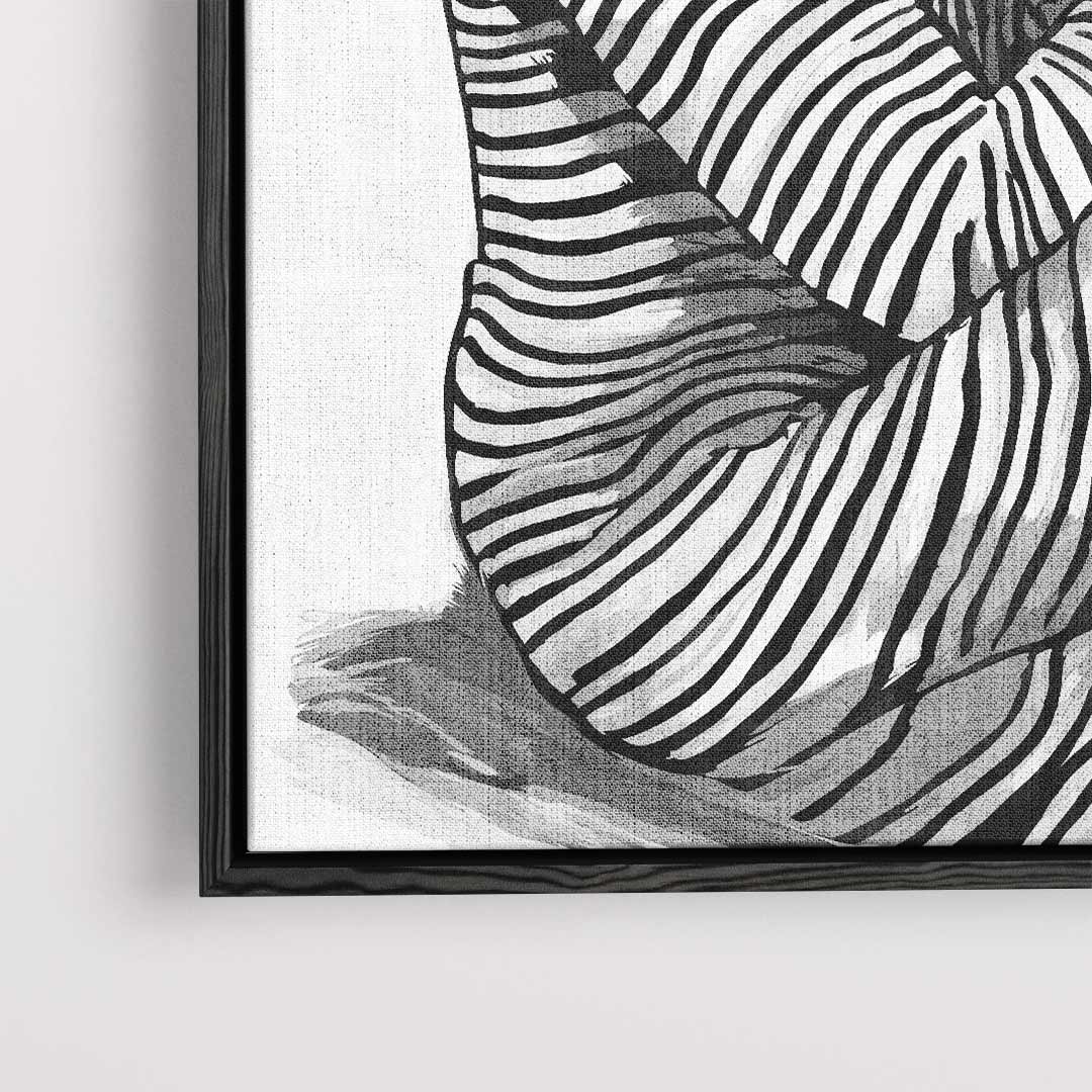 Dromerige Streepjes Kunstwerk-canvas-dibond-plexiglas-wanddecoratie-WallArtistic