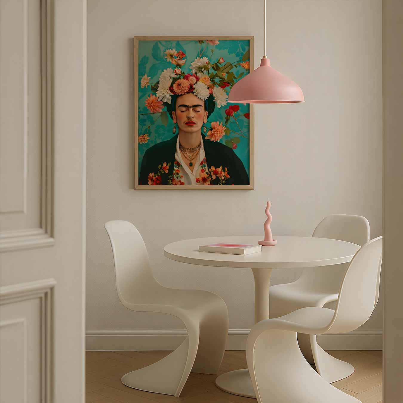 Bloemenmagie Portret Poster