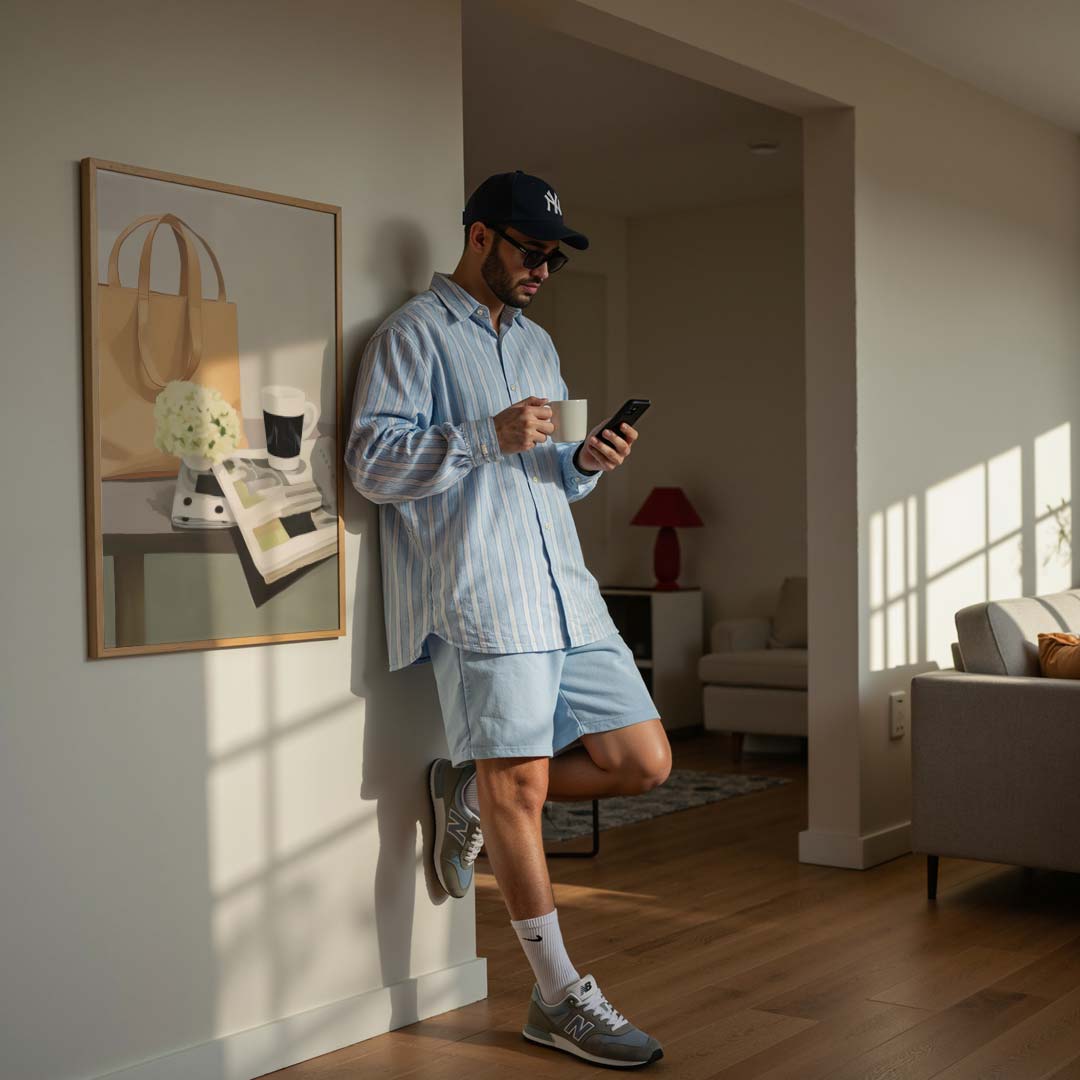 Stijlvolle Herfstvibes Poster-WallArtistic