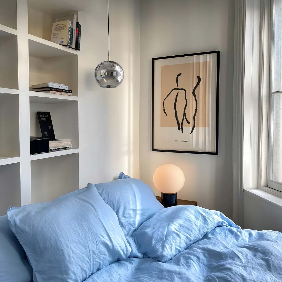 Elegante Lijndans Poster-WallArtistic
