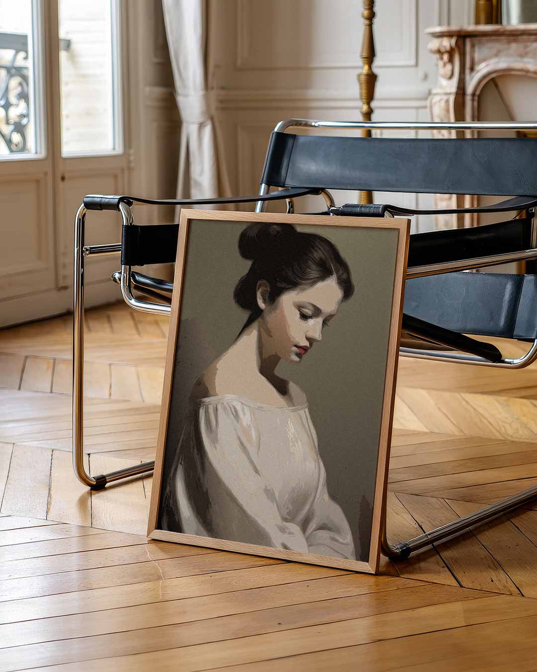 Stijlvolle Elegantie Portretposter