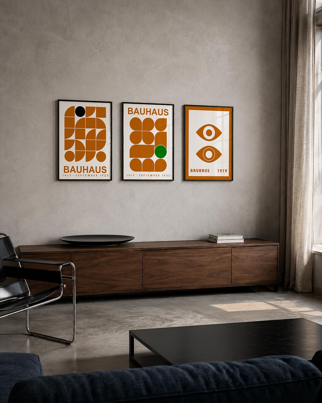 Vormenspel en kleur Posterset