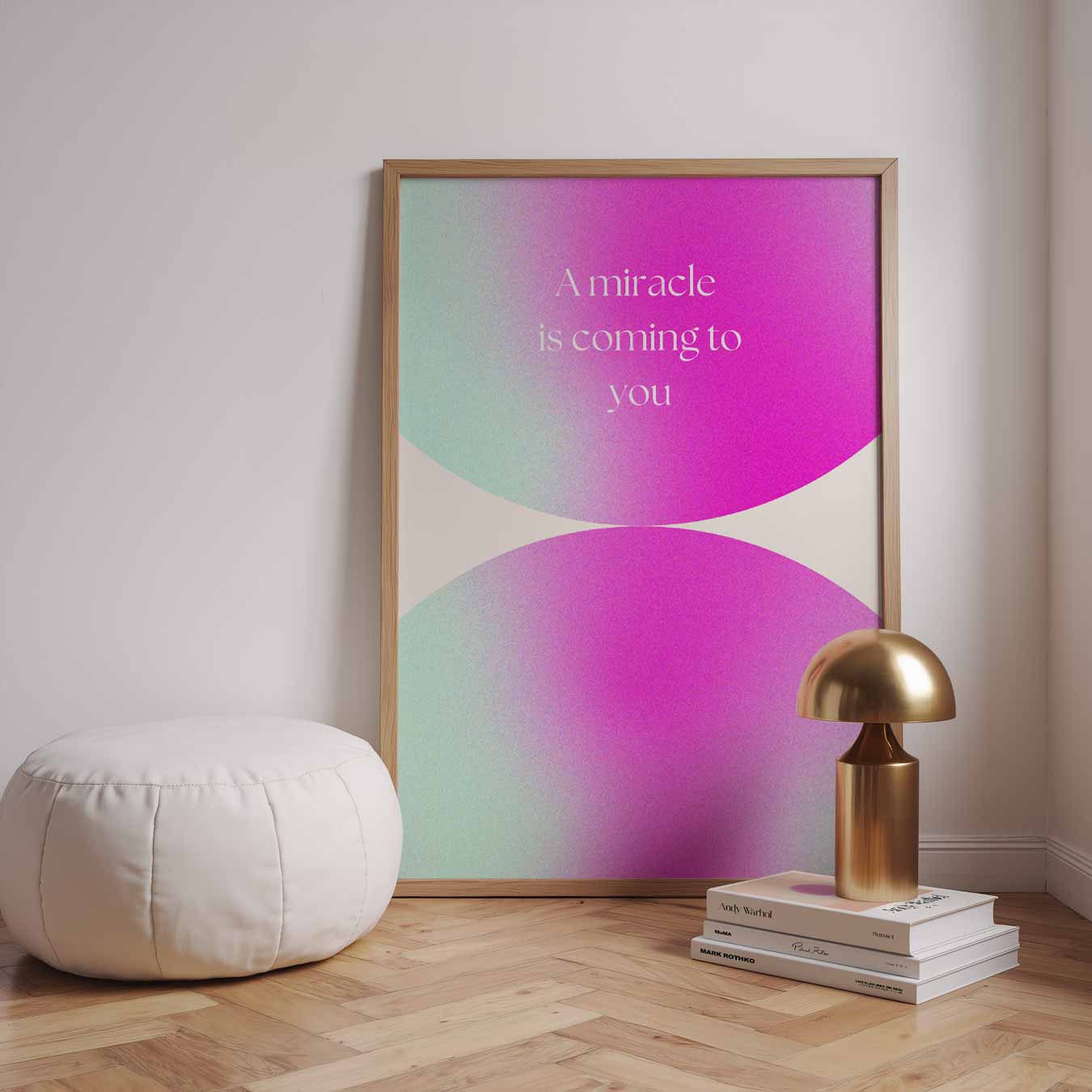 Inspirerende Kleurrijke Poster-WallArtistic