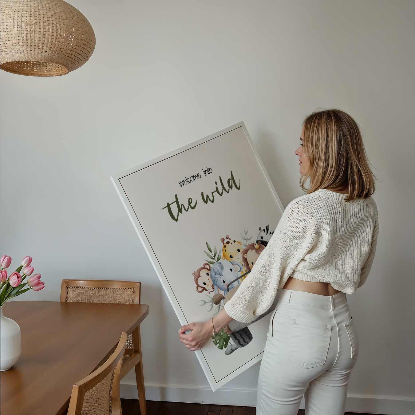 Welcome into the Wild - Jungle Avontuur Poster-WallArtistic