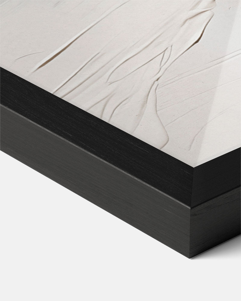 Abstracte zwart-wit balansposter-WallArtistic