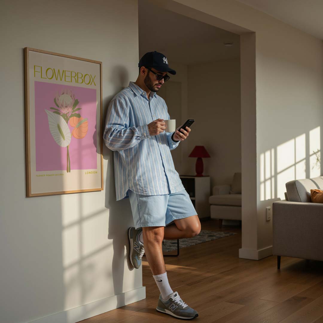 Flowerbox Bloemenposter-WallArtistic