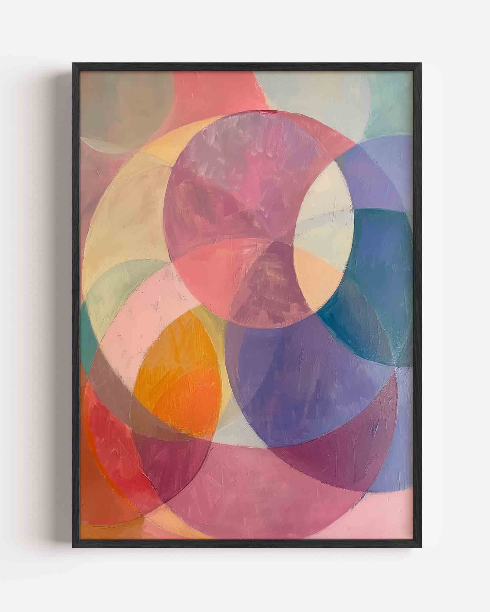 Ronde vormen Poster