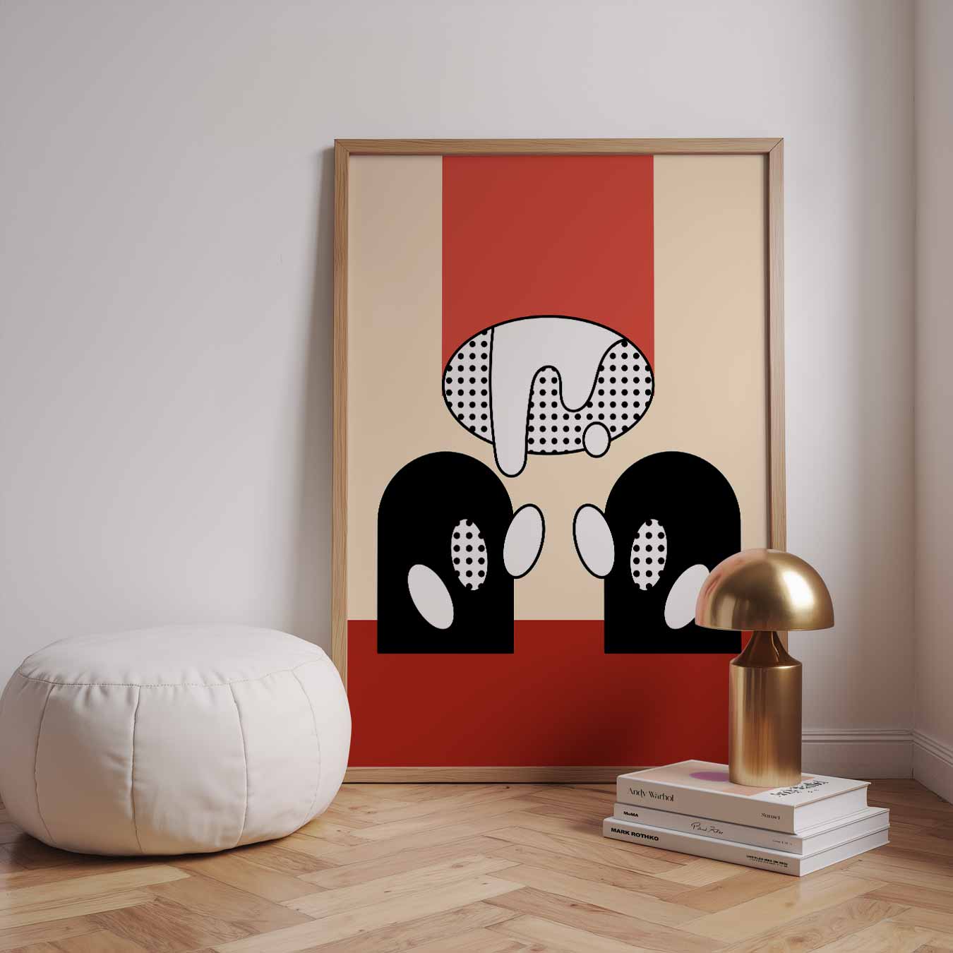 Moderne Kunst Pop Art Poster
