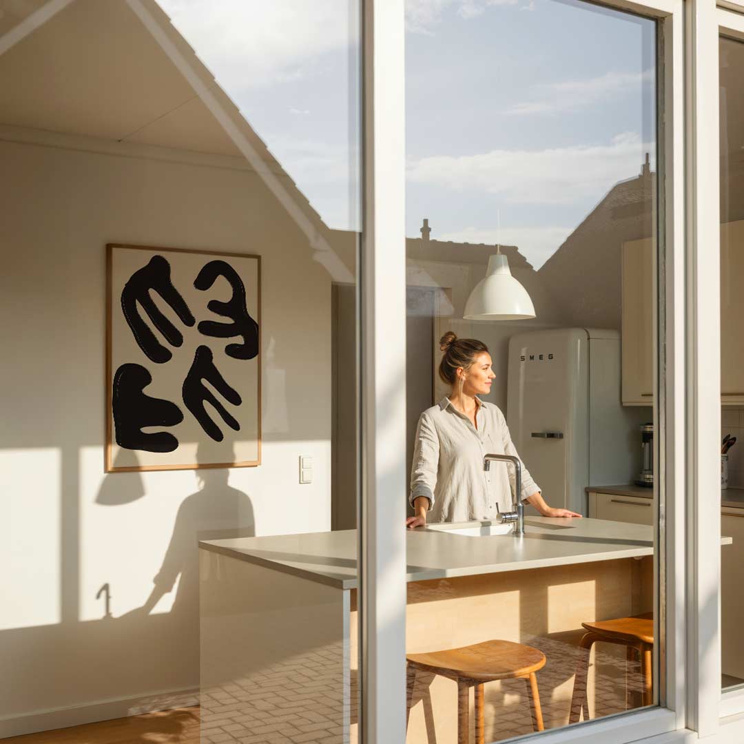 Organische Abstractie Kunstposter-WallArtistic