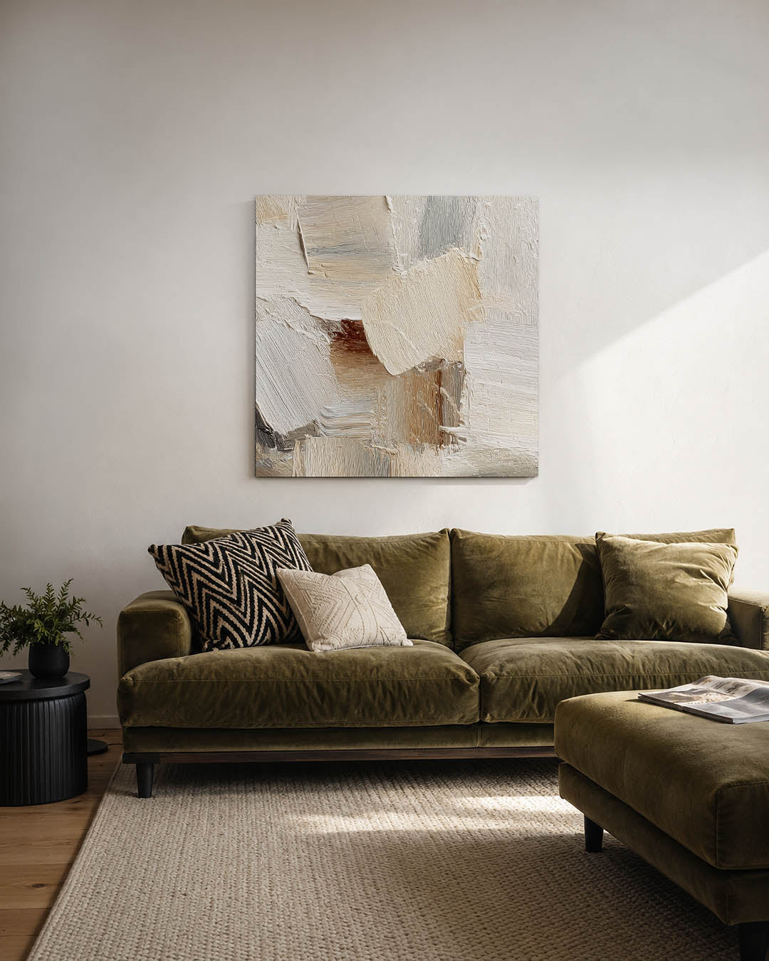 Gelaagde texturen Kunstwerk