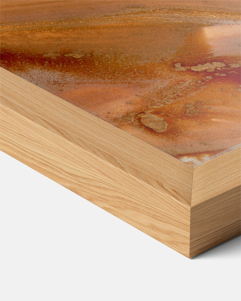 Aardetinten Abstract Poster-WallArtistic