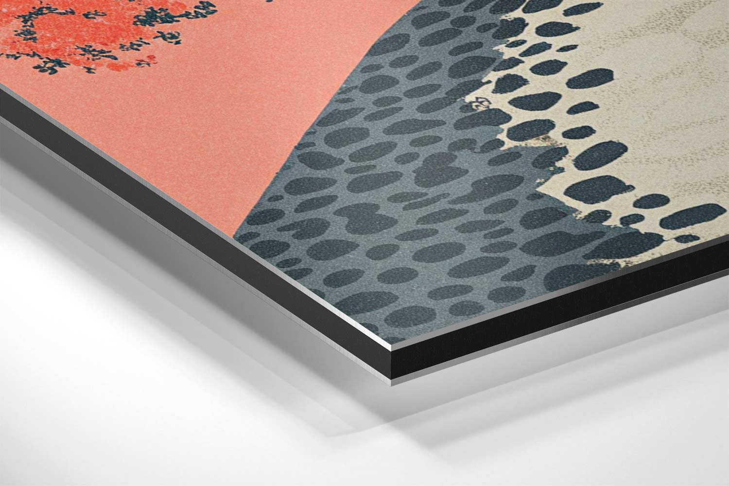 Zonnige Mediterrane Straat Kunstwerk-canvas-dibond-plexiglas-wanddecoratie-WallArtistic