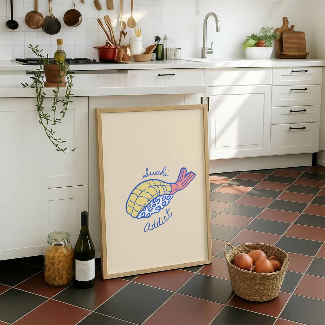 Sushi Addict Poster-WallArtistic