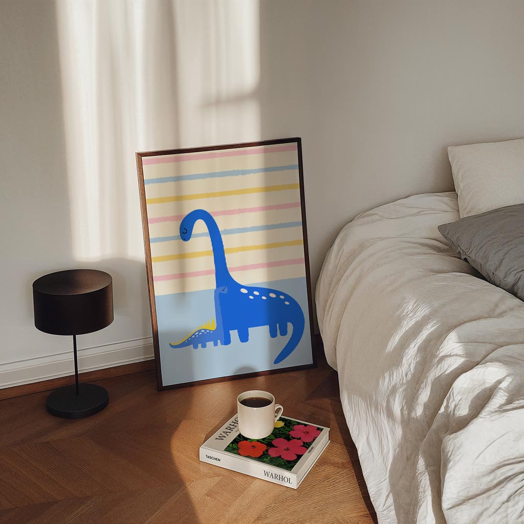 Schattige Dino Vrienden Poster