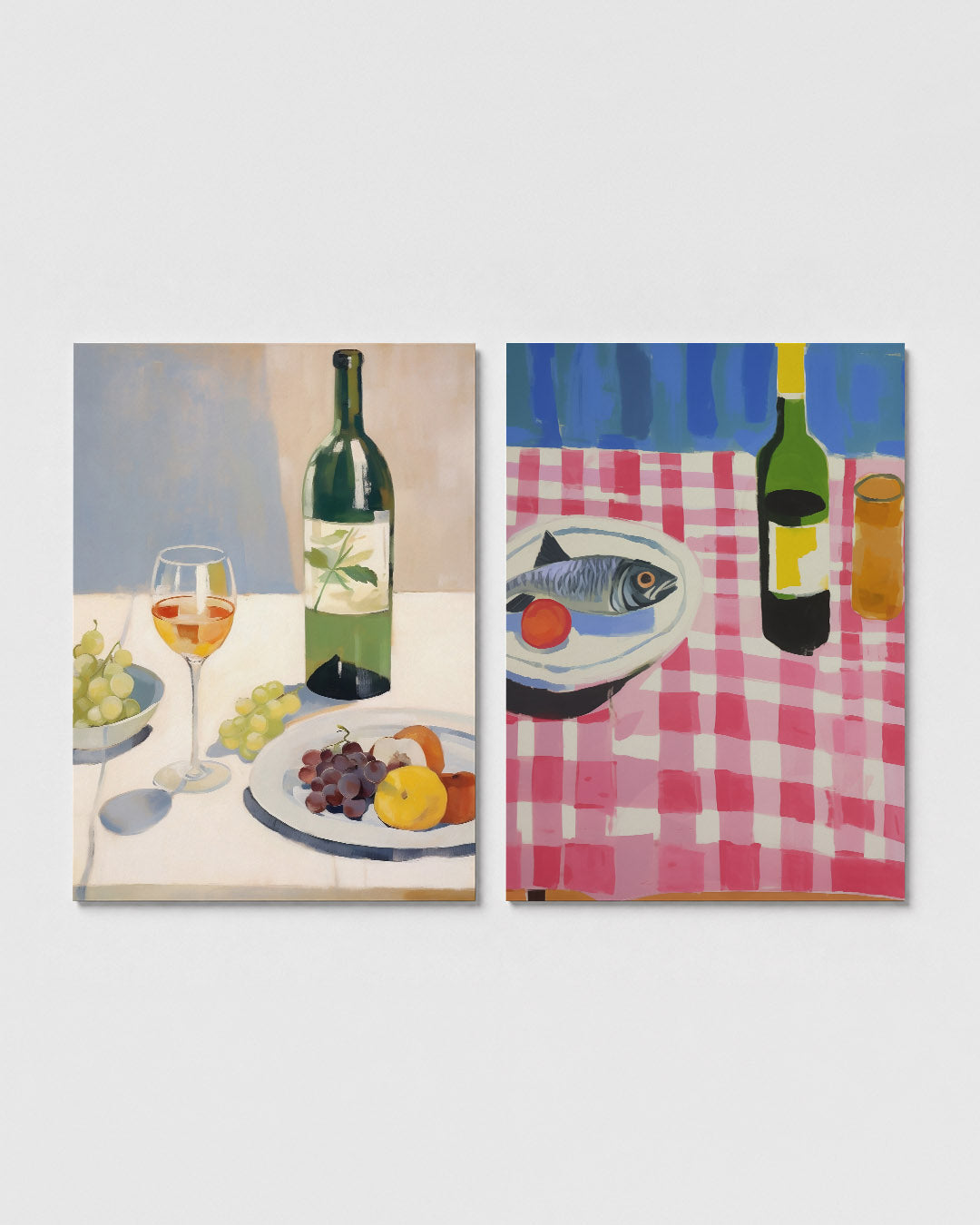 Fruit en fles Posterset