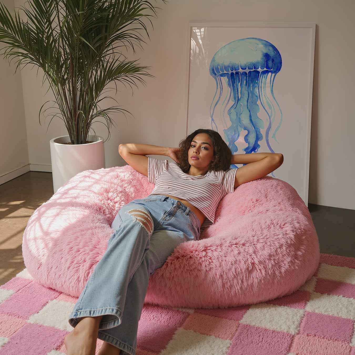 Watercolor Kwallen Poster-WallArtistic