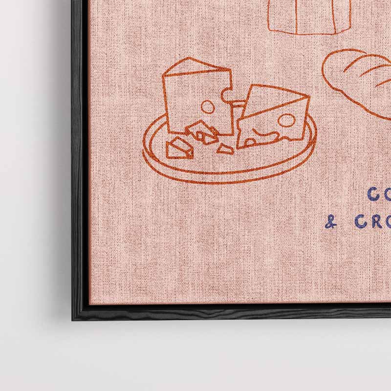 Paris Ontbijtclub Poster