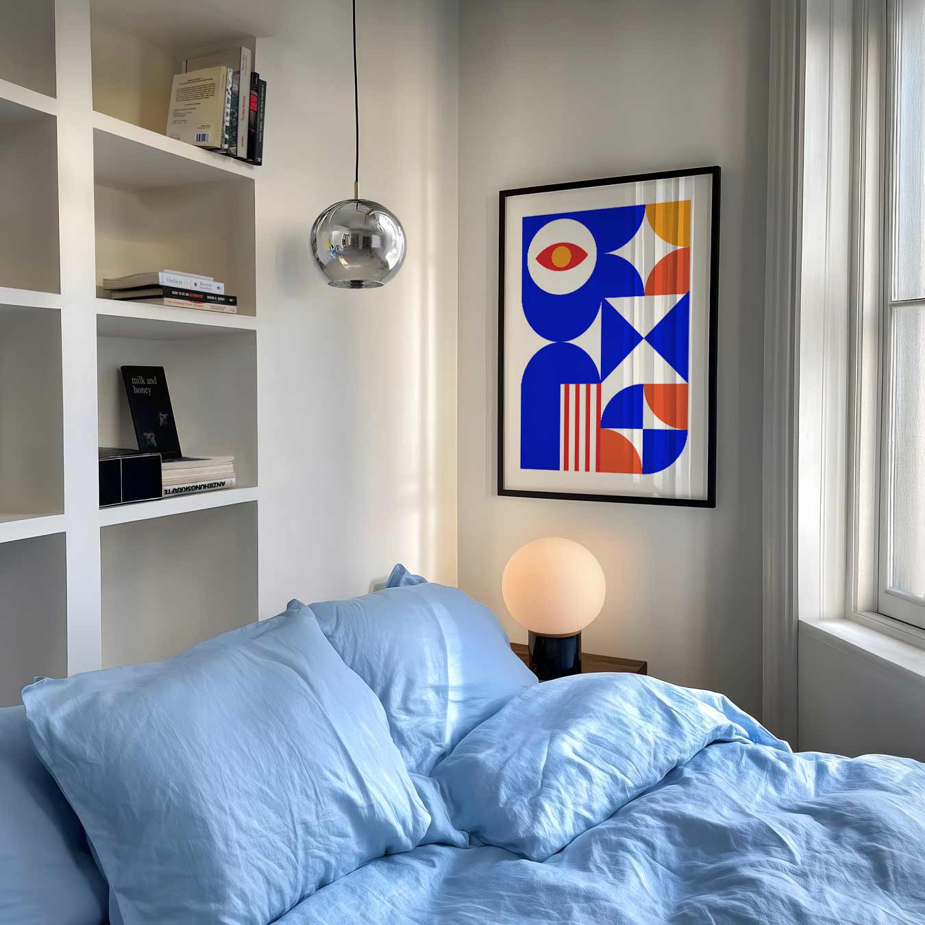 Retro Geometrische Kunstposter