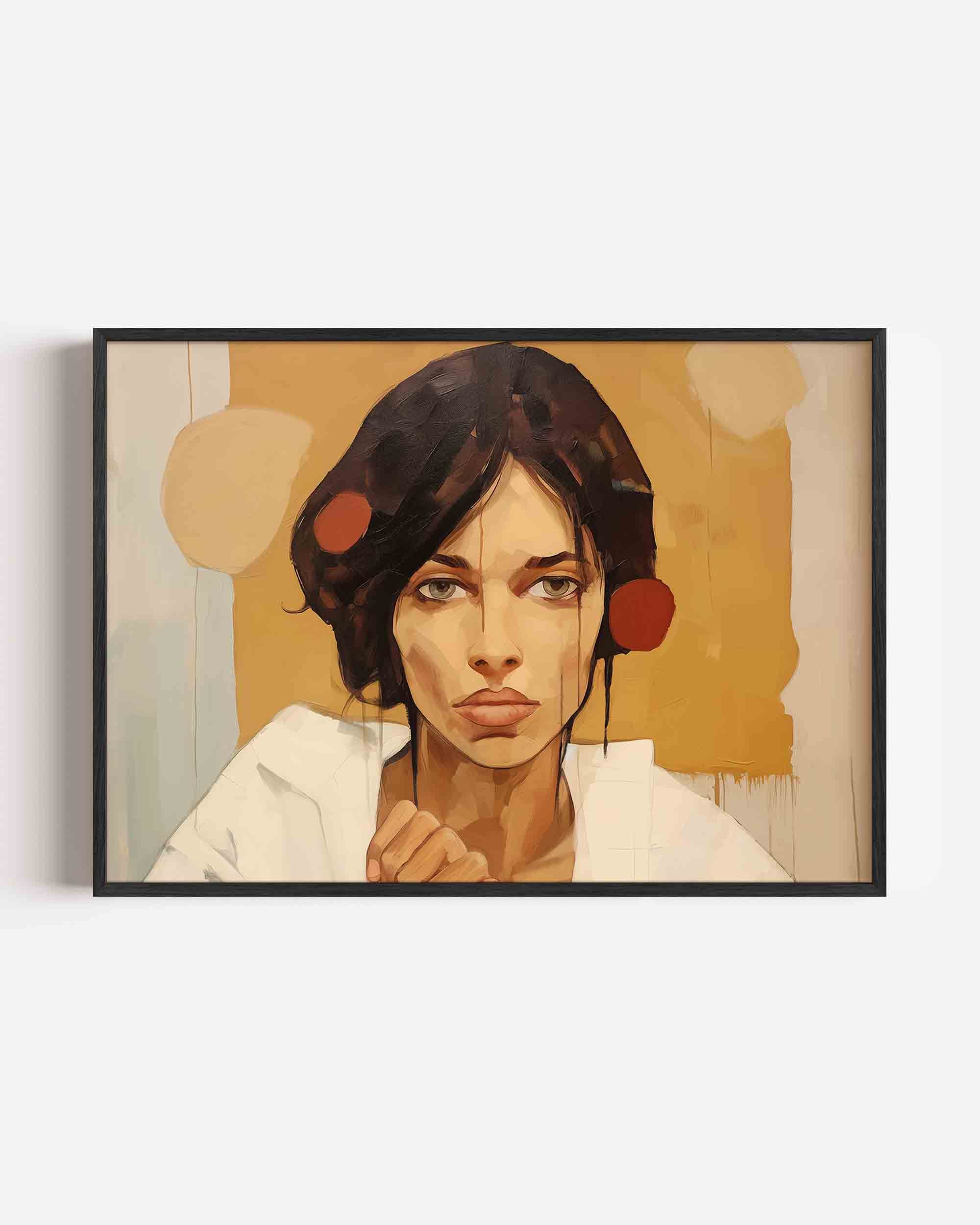 Vrouwelijk portret Poster