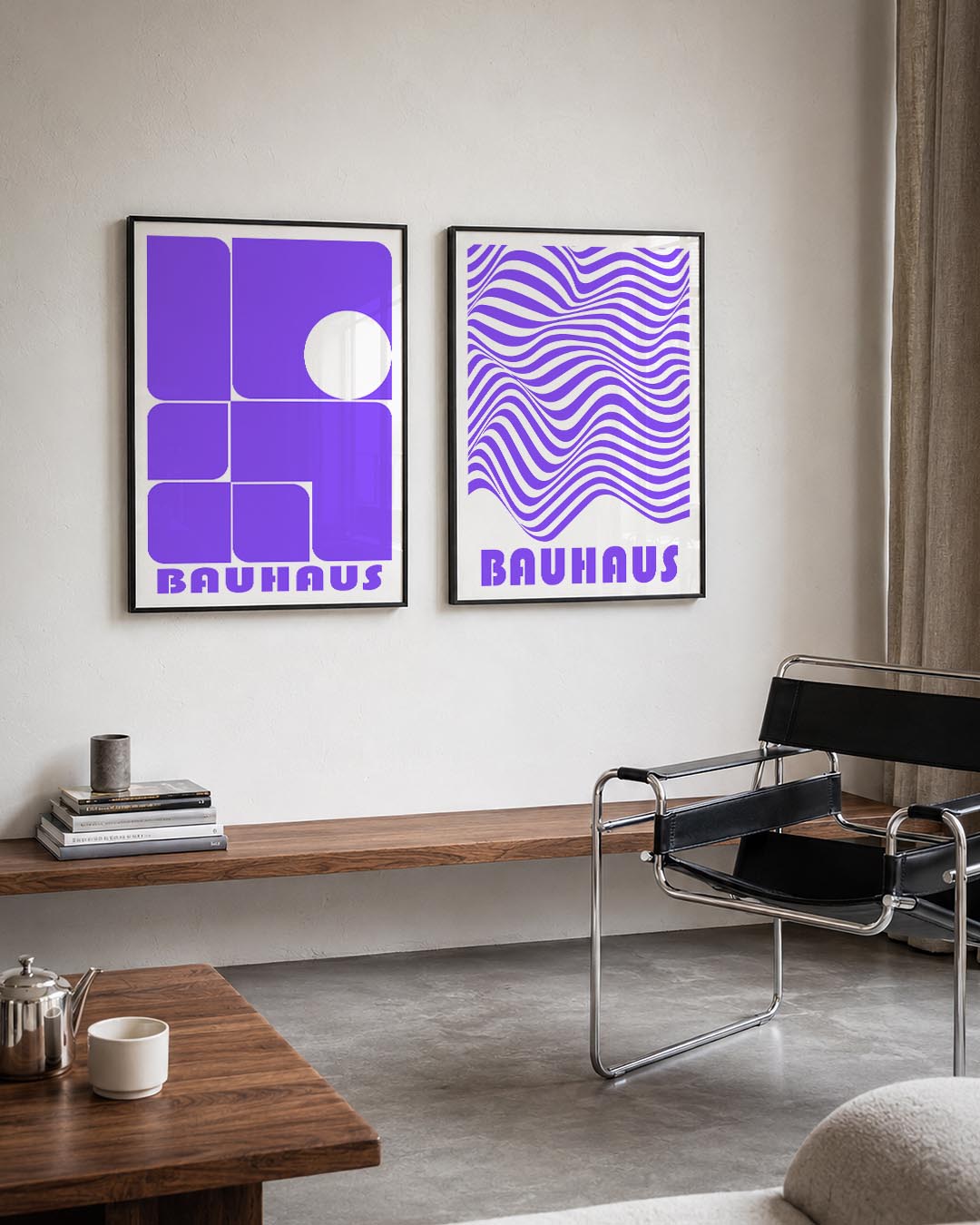 Vormen en vlakken Posterset