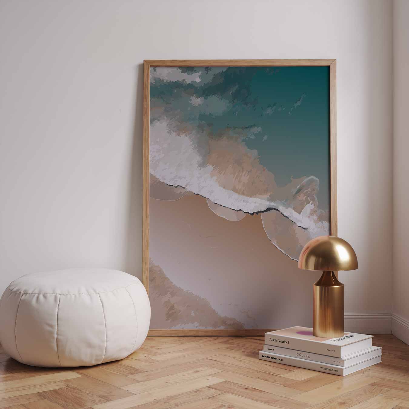 Dromerige Zee Aan De Kust Poster