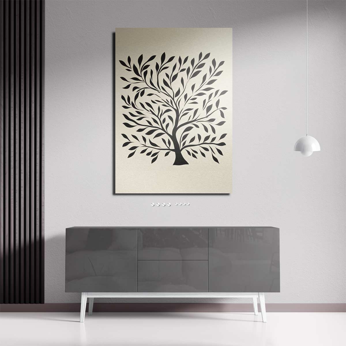 Boom van Sereniteit Kunstwerk-canvas-dibond-plexiglas-wanddecoratie-WallArtistic