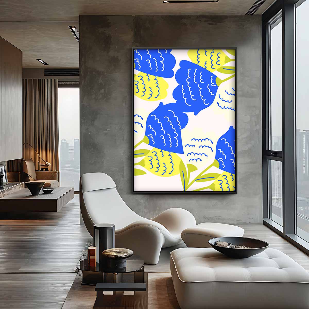 Bloemenexplosie Kunstwerk-canvas-dibond-plexiglas-wanddecoratie-WallArtistic