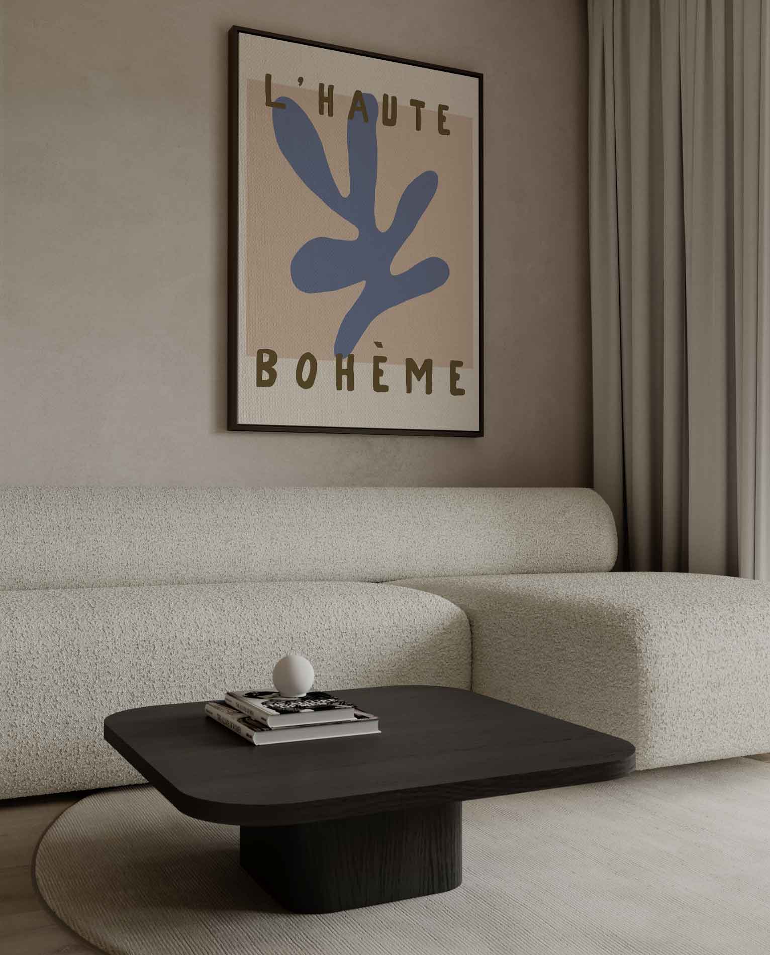 Moderne Boheemse Kunstprint Kunstwerk-canvas-dibond-plexiglas-wanddecoratie-WallArtistic